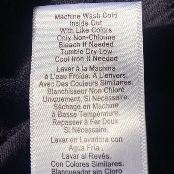 NATION Ltd Tee Bundle Long Sleeve, Size Small, a Navy Blue and a Tan - Picture 9 of 13